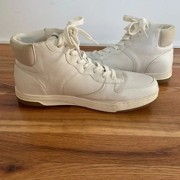 Madewell Court Hightop Sneakers in Neutral, Women’s Size 12 - Picture 12 of 12
